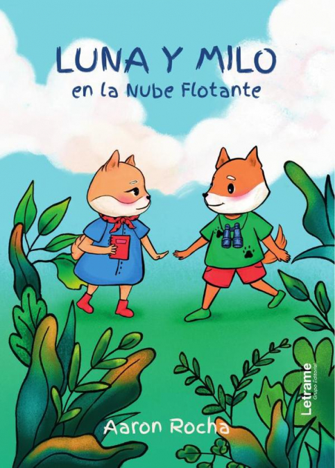 Luna y Milo en la nube flotante