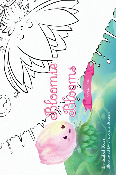 Bloomie Blooms - Mini Color Me Book