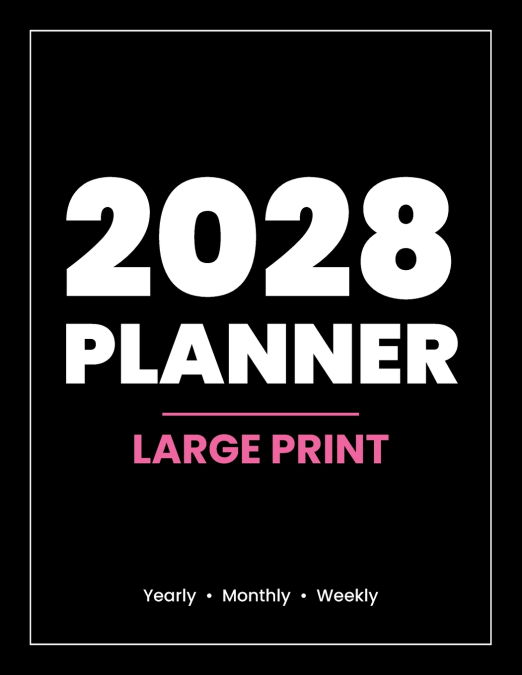 2028 Yearly planner