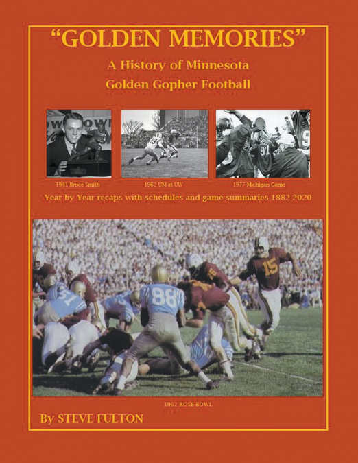 'Golden Memories' - History of Minnesota Gophers Football