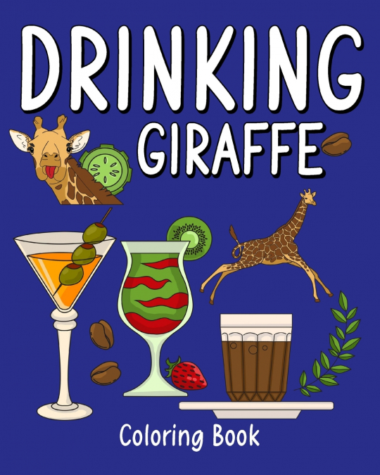 (Edit - Invite only) Drinking Giraffe Coloring Book