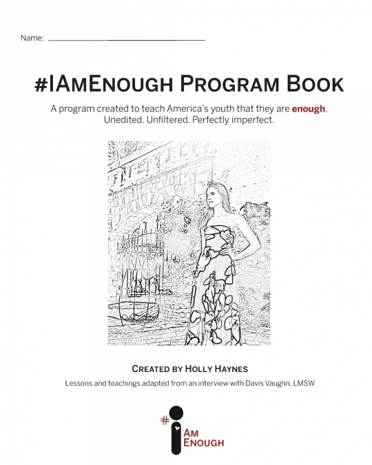 #IAmEnough Program Book