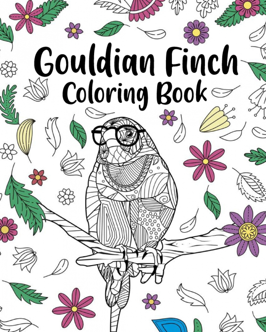 Gouldian Finch Coloring Book