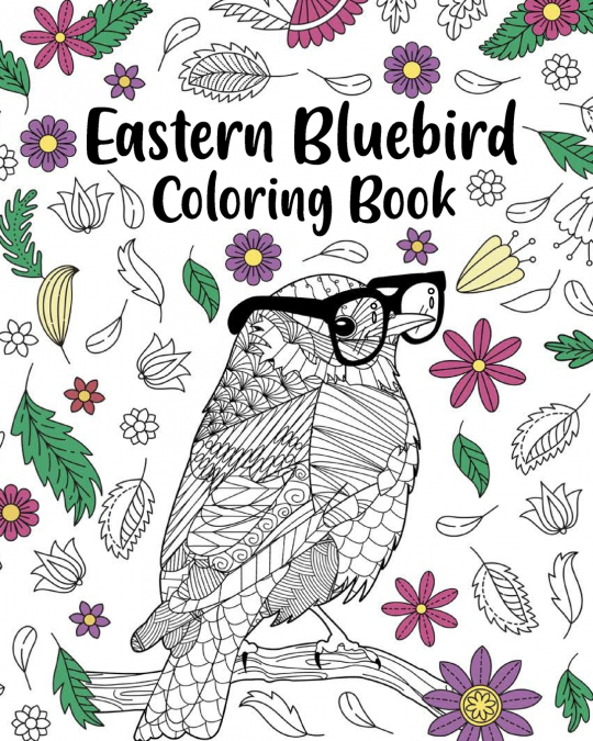 Eastern Bluebird Coloring Book