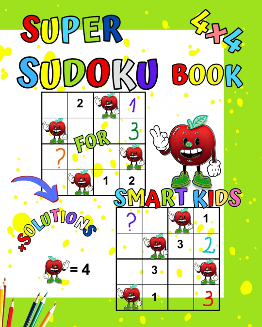 Super Sudoku Book for smart kids