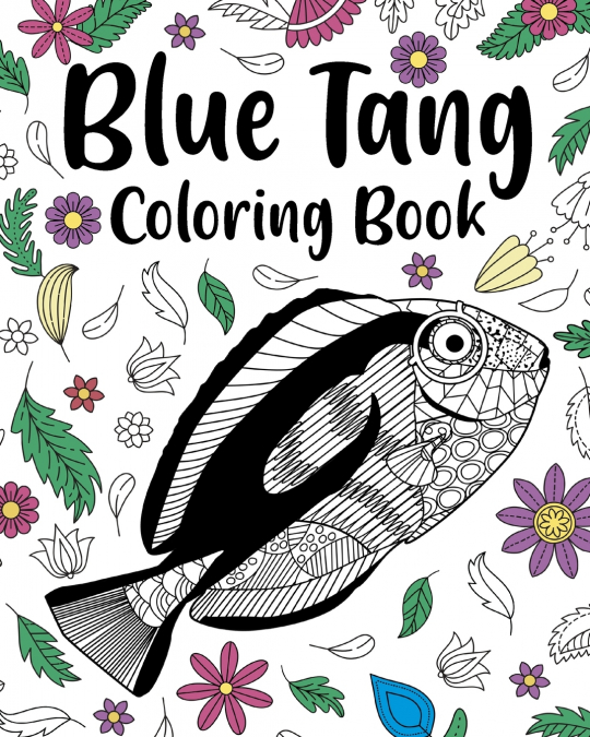 Regal Blue Tang Coloring Book
