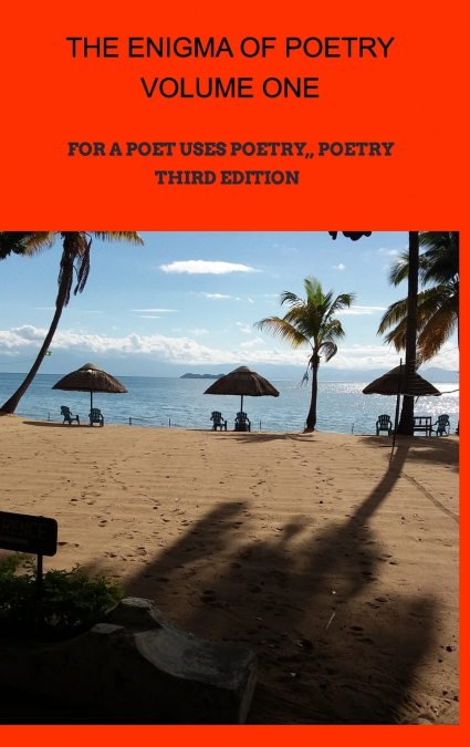 The Enigma OF Poetry-- Volume  One
