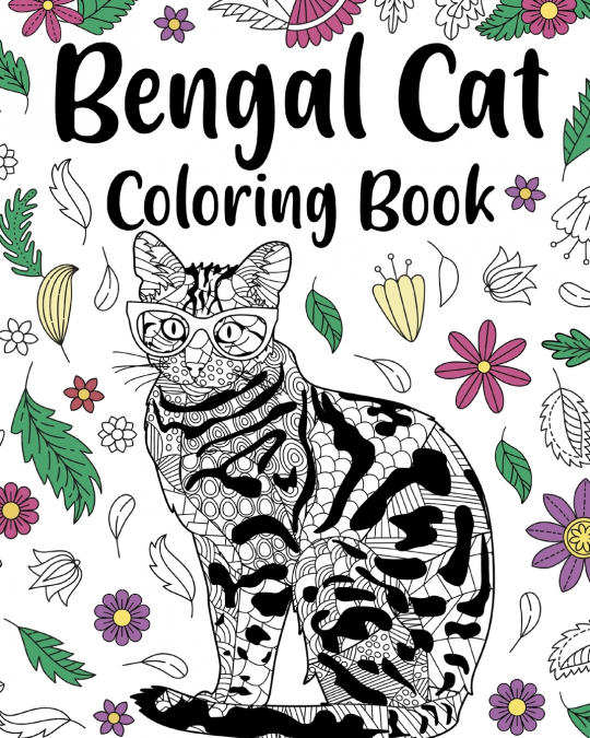 Bengal Cat Coloring Book