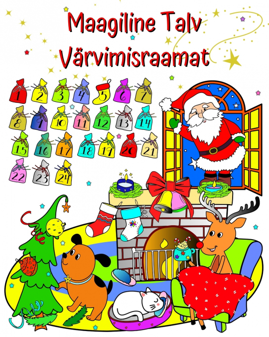 Maagiline Talv Värvimisraamat