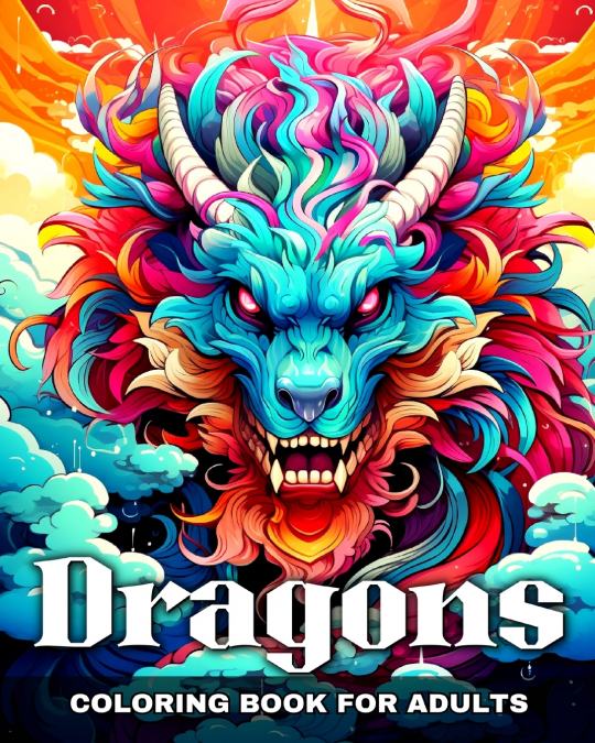 Dragons Coloring Book for Adults