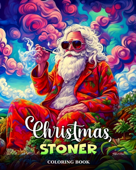 Christmas Stoner Coloring Book