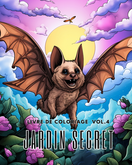 Livre de coloriage Jardin Secret vol.4