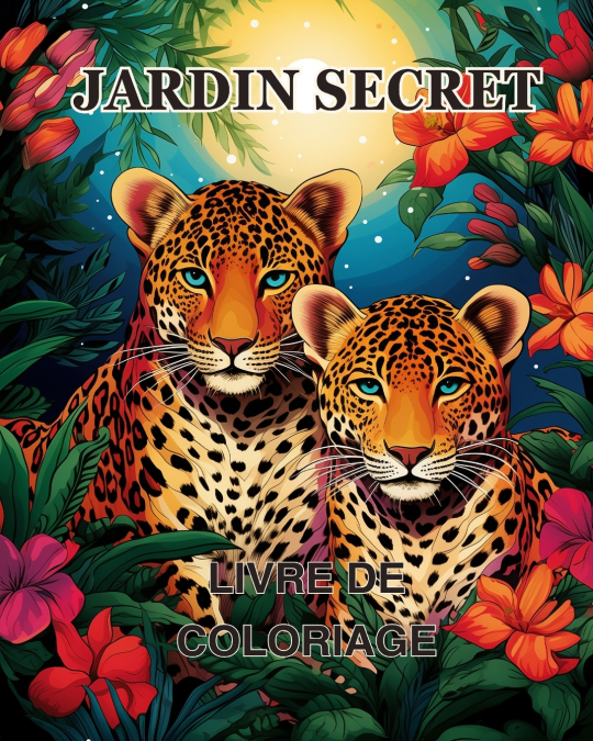 Livre de coloriage Jardin Secret