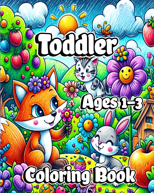 Toddler Coloring Book Ages 1-3