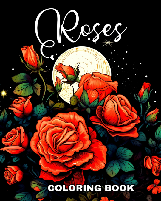 Roses Coloring Book