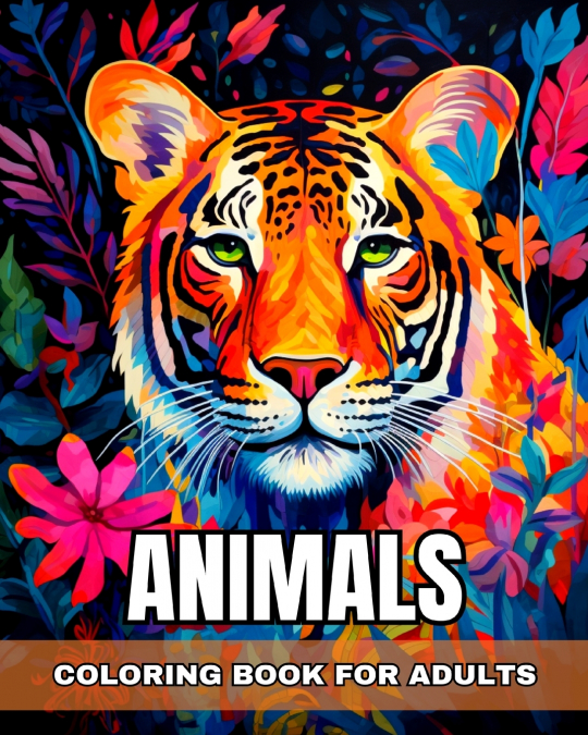 Animals Coloring Book for Adults