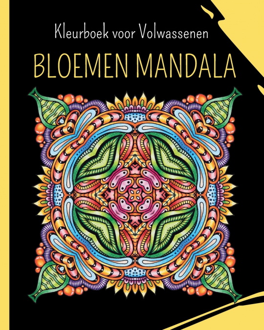 BLOEMEN MANDALA - Kleurboek voor Volwassenen