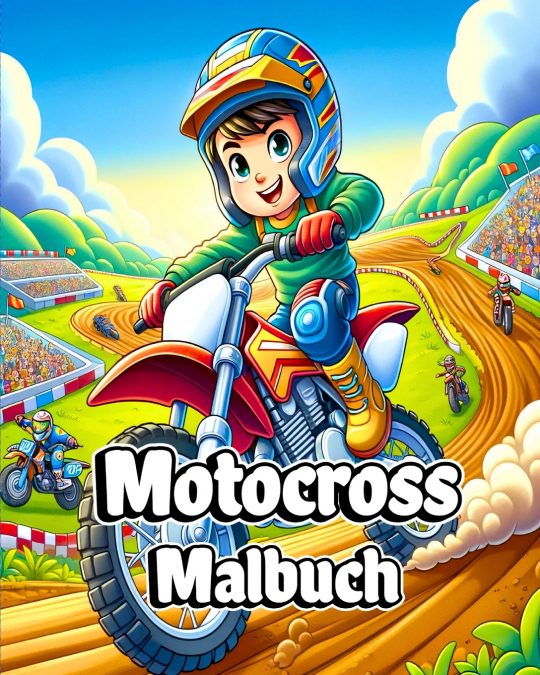 Motocross Malbuch