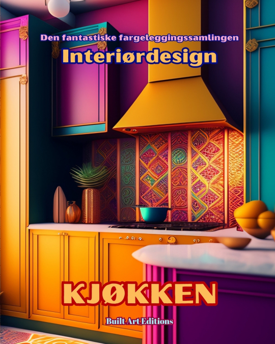 Den fantastiske fargeleggingssamlingen - Interiørdesign