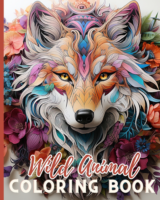 Wild Animal Coloring Book for Kids