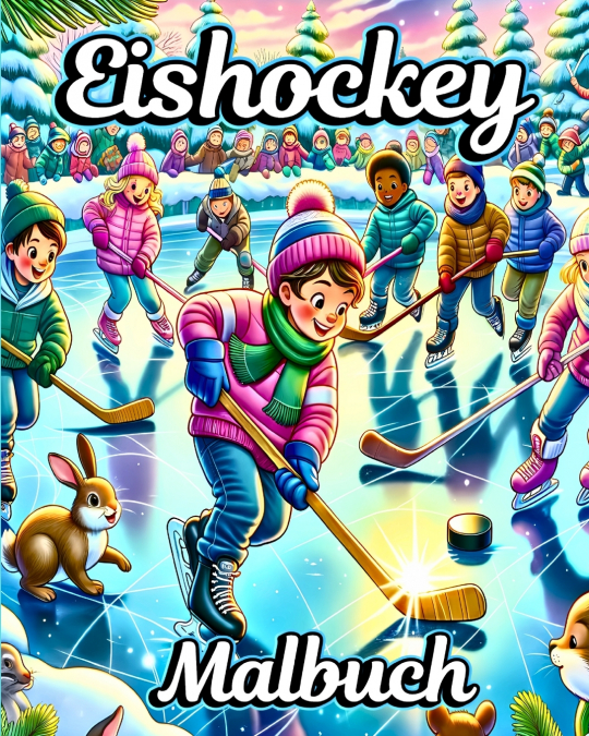 Eishockey Malbuch