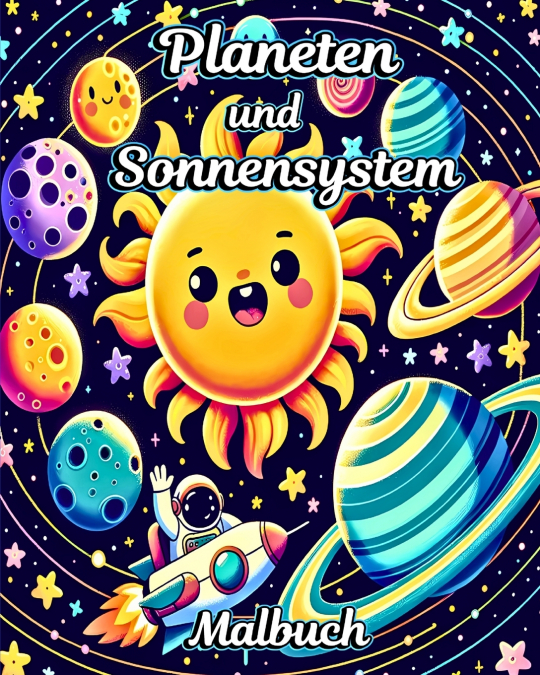 Planeten und Sonnensystem Malbuch