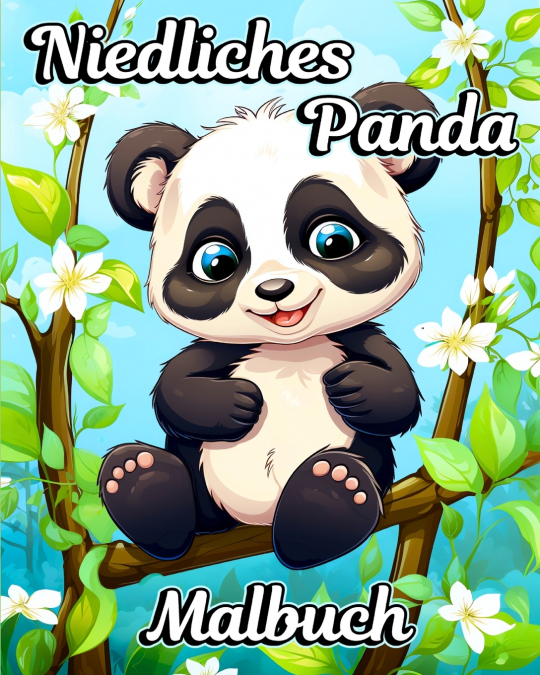 Niedliches Panda Malbuch