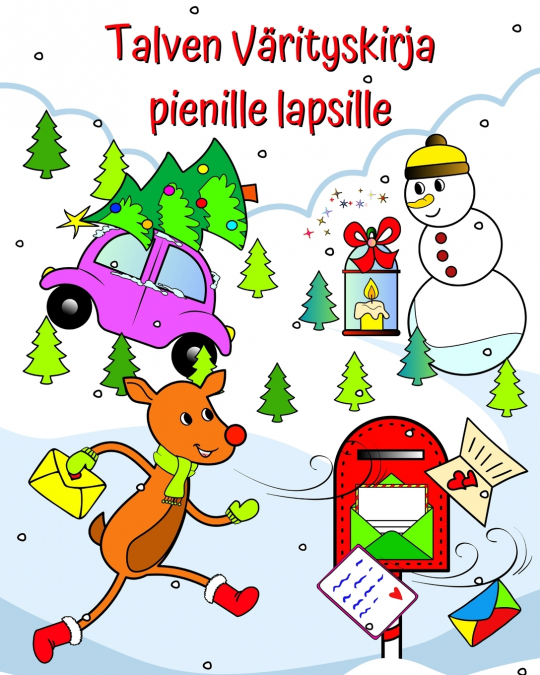 Talven Värityskirja pienille lapsille
