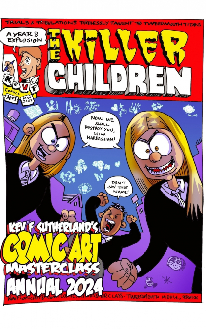 The Killer Children - Kev F’s Comic Art Masterclass Annual 2024