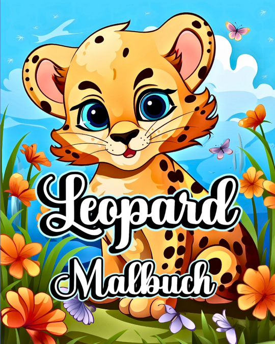 Leopard Malbuch