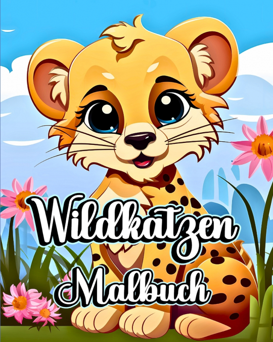Wildkatzen Malbuch
