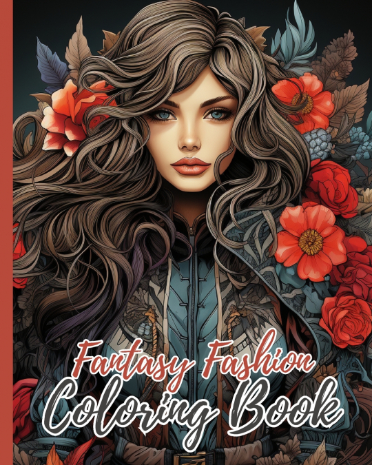 Fantasy Fashion Coloring Book