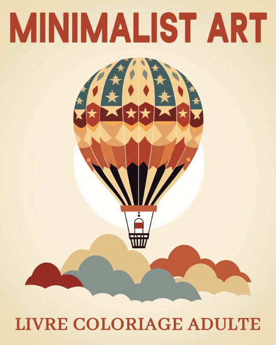 Livre Coloriage Adulte d’Art Minimaliste
