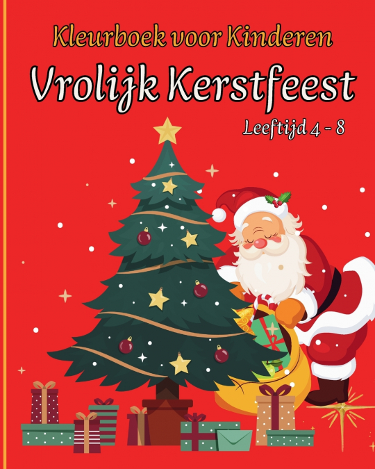 VROLIJK KERSTFEEST - Kleurboek voor Kinderen