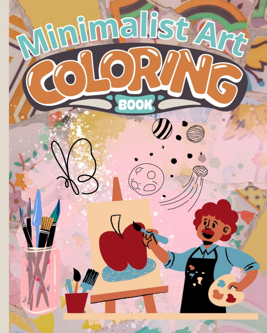 Minimalist Art Coloring Book