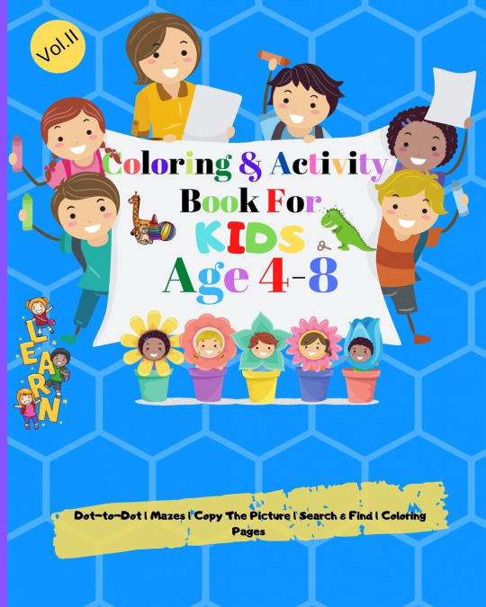 Coloring and Activity books for kids ages 3-6