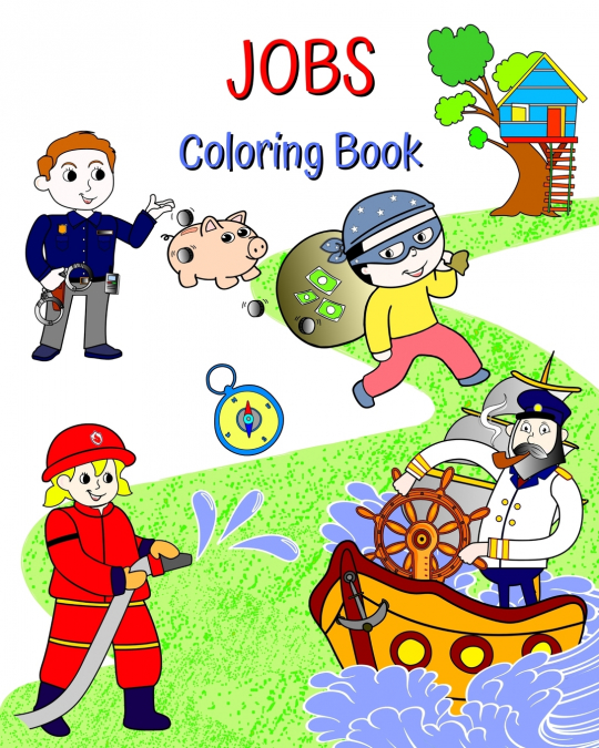 Jobs Coloring Book