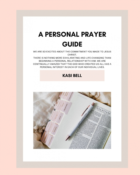 My Personal Prayer Guide