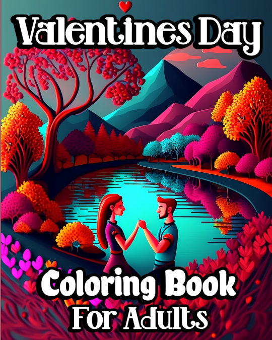 Valentine’s Day Coloring Book for Adults