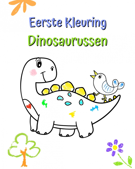 Eerste Kleuring Dinosaurussen