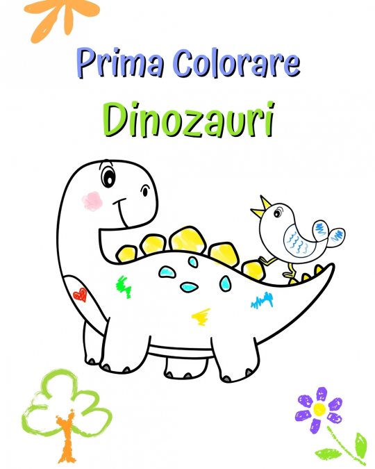 Prima Colorare Dinozauri