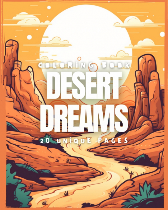 Desert Dreams (Coloring Book)