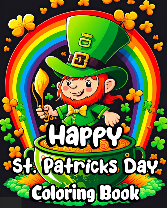 Happy St. Patrick’s Day Coloring Book