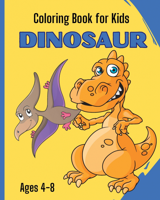 DINOSAUR - Coloring Book for Kids