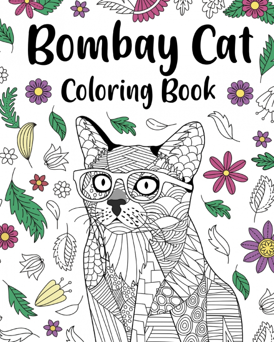 Bombay Cat Coloring Book