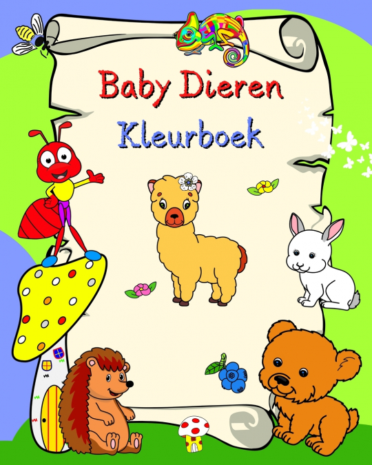 Baby Dieren, Kleurboek