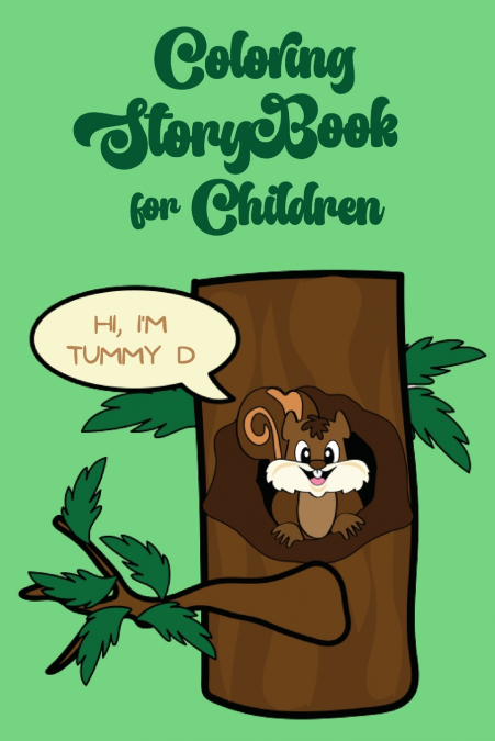 Coloring storybook for children