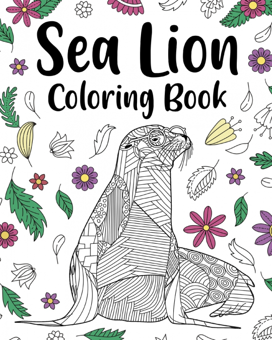 Sea Lion Coloring Book