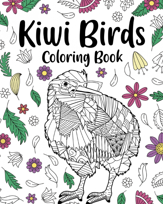 Kiwi Birds Coloring Book