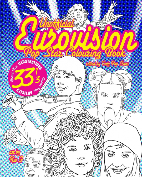 Eurovision Pop Star Colouring Book